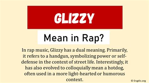 what does glizzy mean